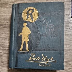 Bill Nye's Remarks Vintage Book with Gold Silhouette Copyright 1891!